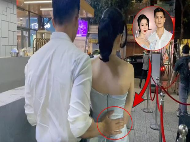 Cách đây không lâu, Lâm Bảo Châu tháp tùng Lệ Quyên dự sự kiện. Ảnh: Vietnamnet