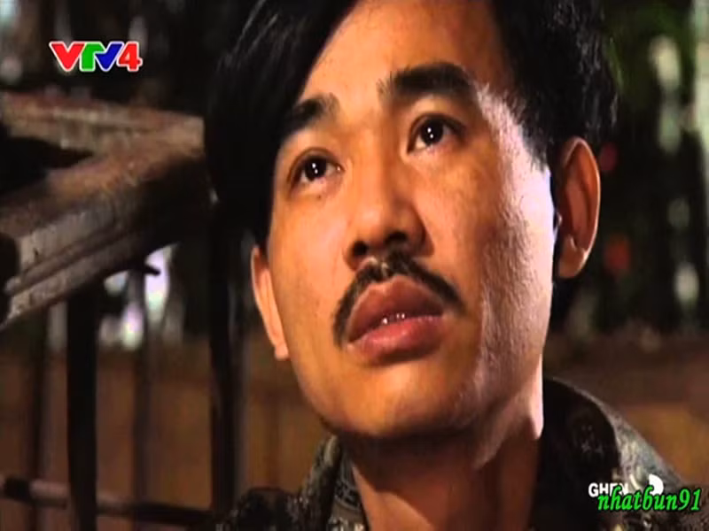 Quốc Khánh đóng phim truyền hình "Ghen" lên sóng dịp Tết năm 1998. Ảnh: Dân Việt