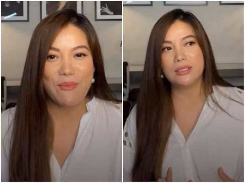 Năm 2021, nhan sắc của Trương Ngọc Anh lên xuống thất thường. Nhiều người chê nữ diễn viên vai u thịt bắp, mặt thiếu tự nhiên trong livestream. Ảnh: Vietnamnet