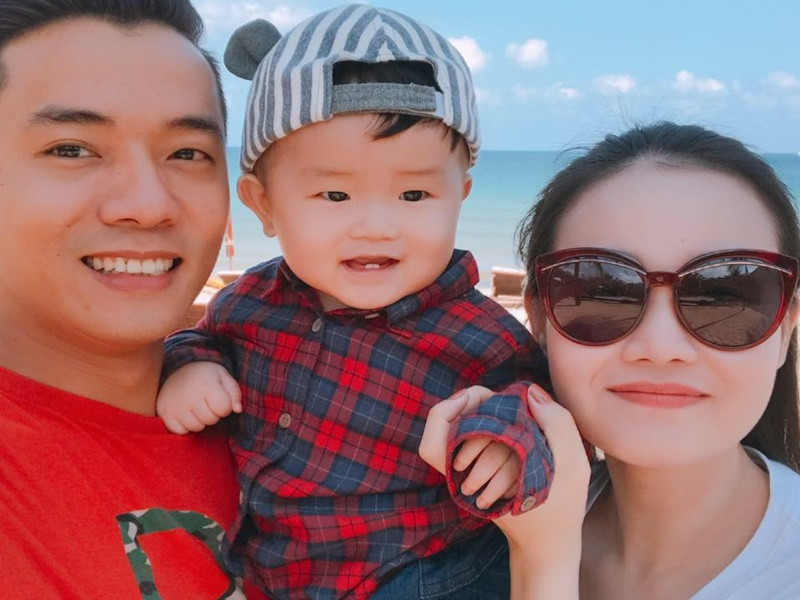 Nam diễn viên nhận được sự ủng hộ của gia đình nhà vợ khi trở lại với diễn xuất. Ảnh: FB Việt Bắc