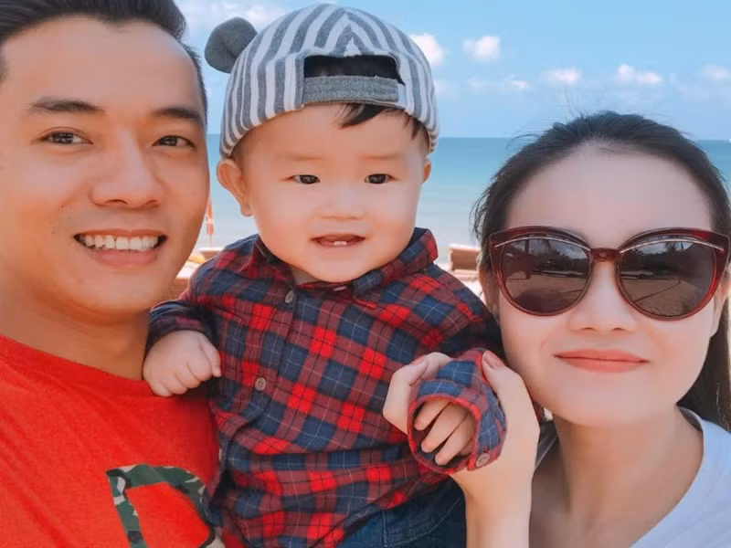 Nam diễn viên nhận được sự ủng hộ của gia đình nhà vợ khi trở lại với diễn xuất. Ảnh: FB Việt Bắc