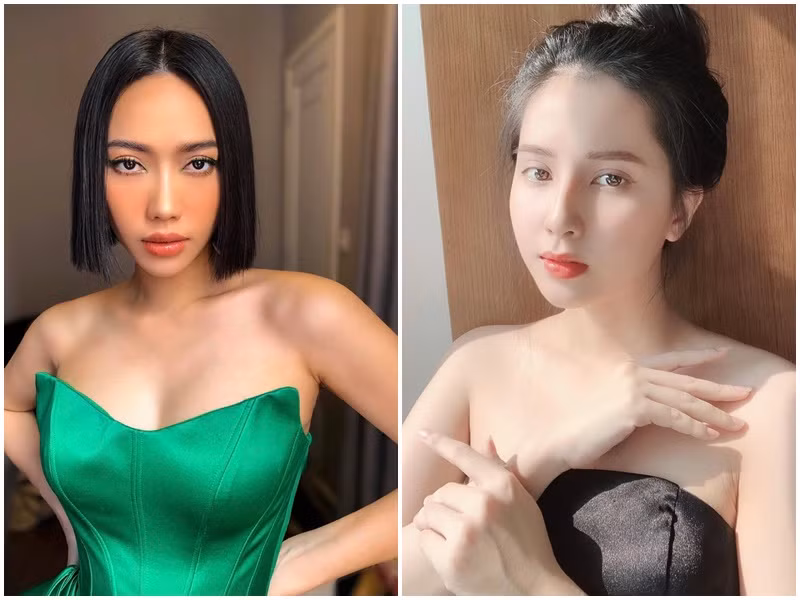 Diệu Nhi sinh năm 1991, hơn Thiên An 7 tuổi. Tuy nhiên, bạn gái của Anh Tú không kém cạnh đàn em về sự trẻ trung, gợi cảm.