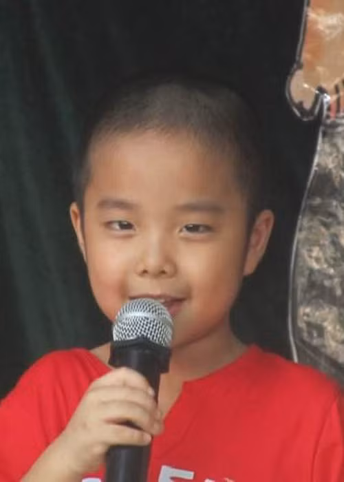 Gia Bảo là con trai của Thảo Vân - Công Lý, sinh năm 2005.