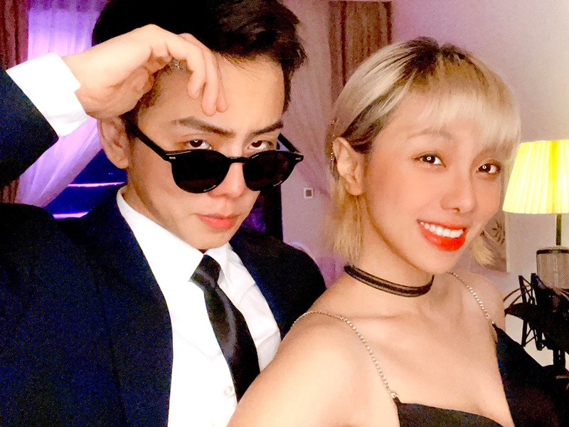 Giữa ồn ào, Kenji và Miko Lan Trinh khẳng định cả hai bị oan, bị gài bẫy và tấn công. Theo Lan Trinh, từ lúc mới để ý nhau, Kenji cho biết, anh không hề hẹn hò với bất kỳ ai. Ảnh: FB Miko Lan Trinh