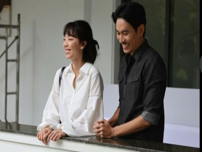 Trước “Chìa khóa trăm tỷ”, Kiều Minh Tuấn và Thu Trang chưa từng đóng cặp và ngoài đời rất thân thiết. Ảnh: Công lý và xã hội