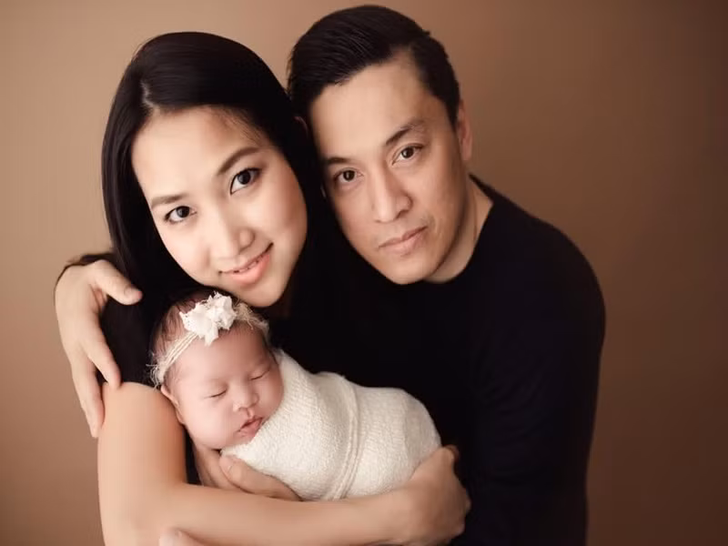 Yến Phương luôn là hậu phương vững chắc cho Lam Trường. Nam ca sĩ từng chia sẻ, vợ là người tâm lý, không khúc mắc chuyện "con anh - con chúng ta". Ảnh: FB Lam Trường