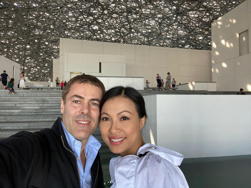 Mỹ Uyên đang gắn bó với Marco Casini. Cả hai bắt đầu quen nhau vào năm 2010. Ảnh: Người lao động