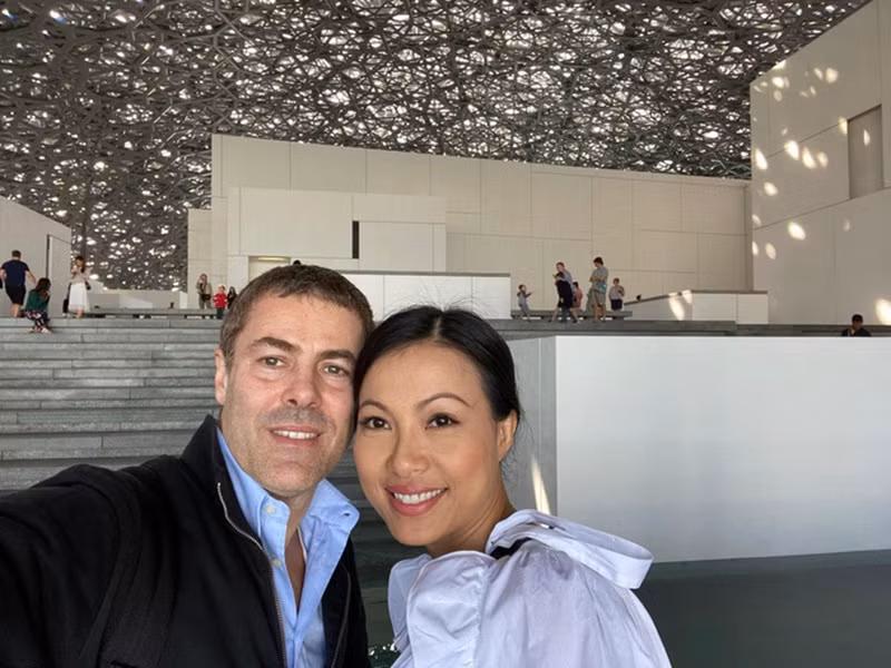 Mỹ Uyên đang gắn bó với Marco Casini. Cả hai bắt đầu quen nhau vào năm 2010. Ảnh: Người lao động