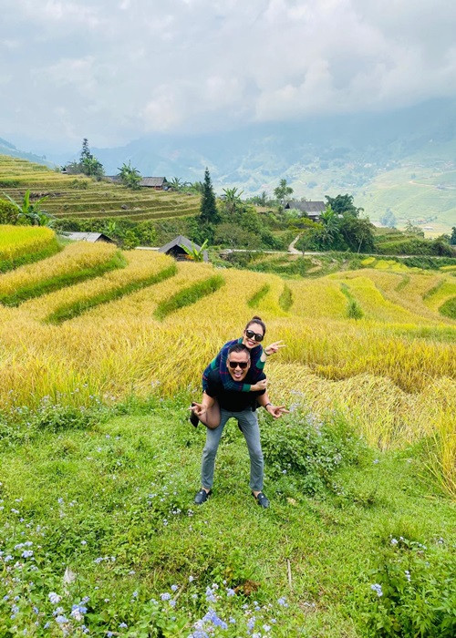 Cặp đôi khiến nhiều người phát ghen vì hôn nhân mặn nồng.