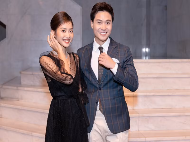 Nữ diễn viên hội ngộ người tình màn ảnh. Ảnh: FBNV