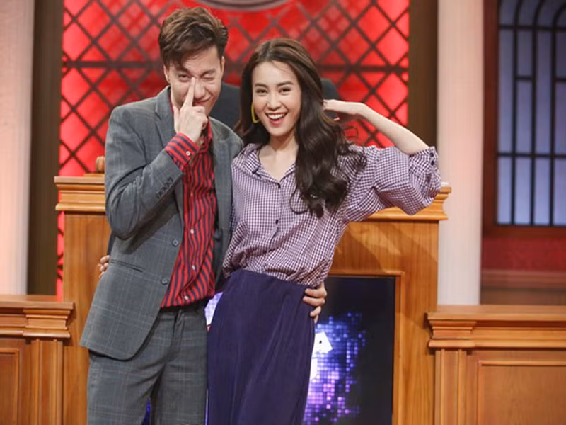 Sơn Thạch khẳng định, tình cảm anh dành cho Lan Ngọc rất tốt đẹp. Ảnh: VTV