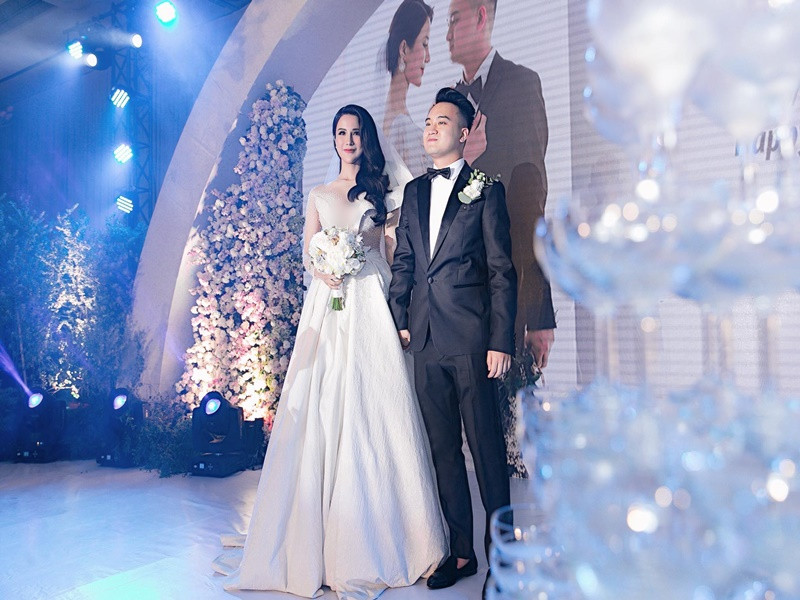 Trước khi kết hôn, Diệp Lâm Anh và Đức Phạm yêu nhau như trong ngôn tình. Ảnh: FB Diệp Lâm Anh