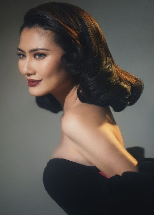 Vợ cũ của Thanh Bình đẹp mặn mà sau khi sinh con trai đầu lòng. Ảnh: Công an TP HCM