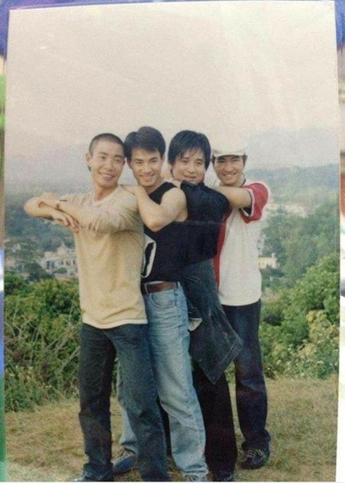 Xuân Bắc trẻ trung, điển trai bên Công Lý, Tấn Minh và Minh Quân. Ảnh: Dân Việt