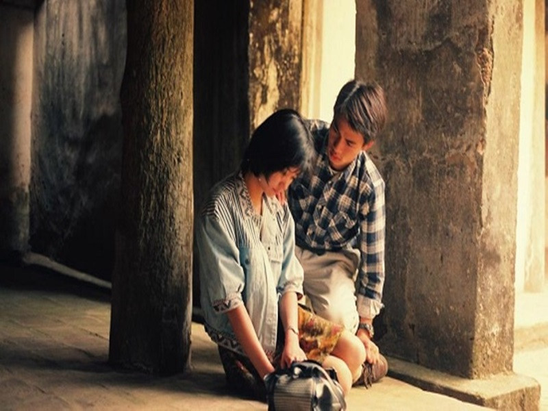 Xuân Bắc bên Bùi Lệ Hằng trong "Kẻ cắp bất đắc dĩ". Ảnh: 2Sao