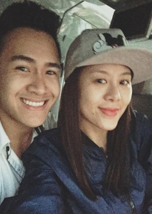 Nam Thư từng vướng nghi vấn có mối quan hệ tình cảm với Thành Vinh - con trai của danh hài Hoài Linh. Tuy nhiên, Thành Vinh lên tiếng phủ nhận. Con trai của danh hài Hoài Linh cho biết, giữa anh và Nam Thư chỉ là mối quan hệ chị em thân thiết. Ảnh: Dân Việt