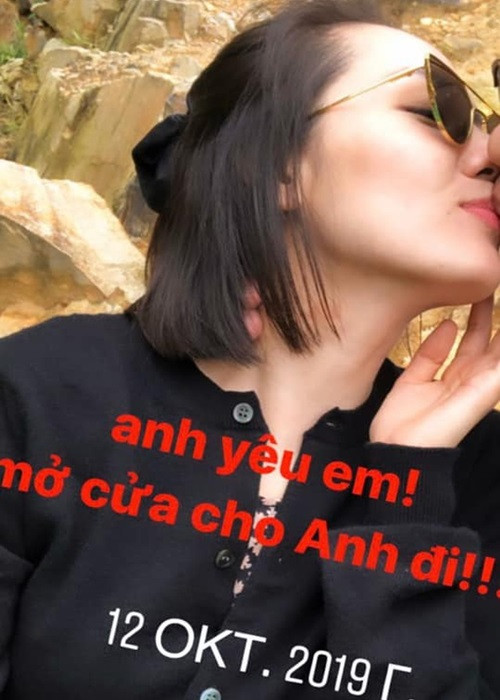 Phương Linh chưa từng công khai hẹn hò. Cô chỉ úp mở một số hình ảnh bên nửa kia. Ảnh: Dân Trí