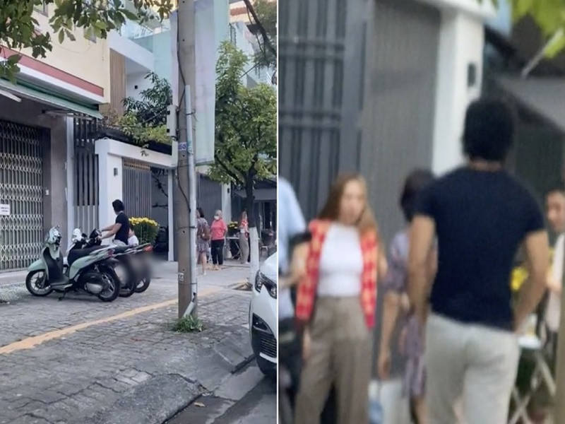 Nhiều người cho rằng chàng trai xuất hiện bên Mỹ Tâm và mẹ của "họa mi tóc nâu" là Mai Tài Phến dựa vào mái tóc và dáng người. Ảnh: Yan