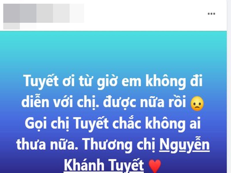 Nhiều bạn bè, đồng nghiệp bàng hoàng khi Nguyễn Tuyết đột ngột ra đi.