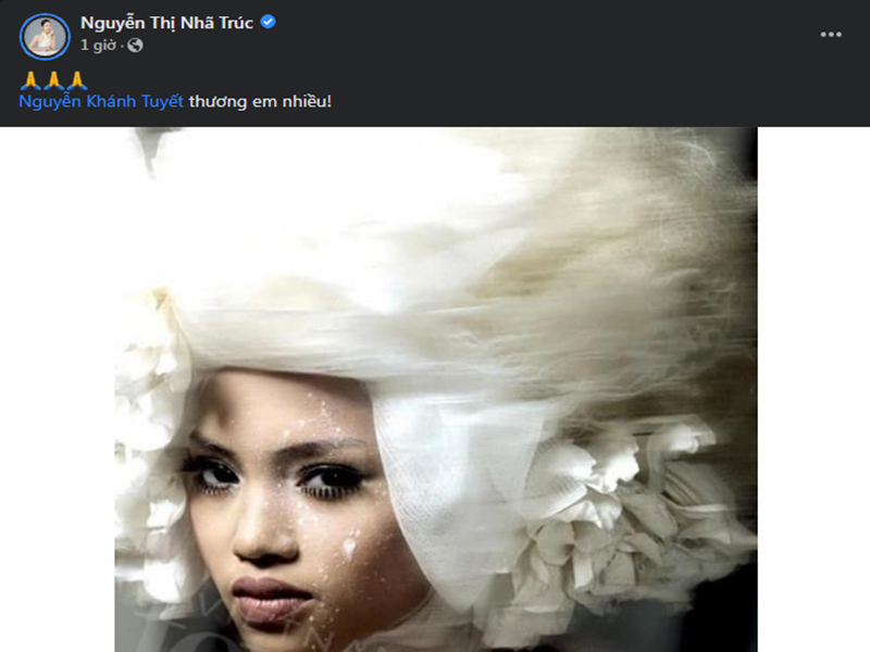 Người mẫu Nhã Trúc cho biết, Nguyễn Tuyết gặp tai nạn và không qua khỏi.