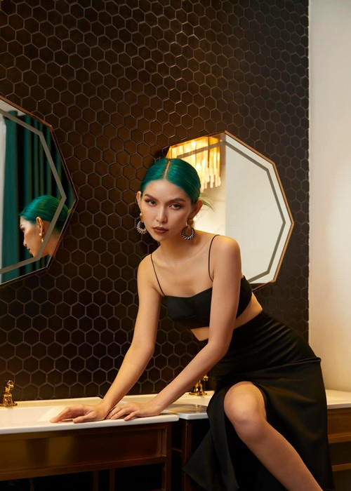 Thùy Dương lọt top 9 Vietnam’s Next Top Model 2011. Năm 2017, cô tham gia Vietnam’s Next Top mùa All Stars và giành ngôi Á quân. Ảnh: FBNV