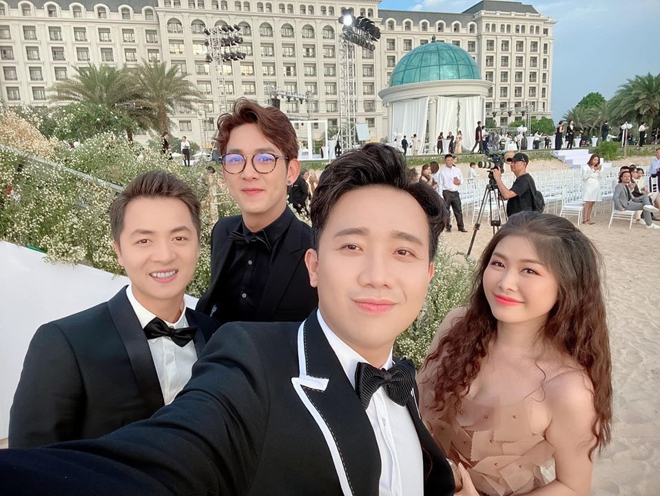 Trấn Thành dự đám cưới của Đông Nhi.