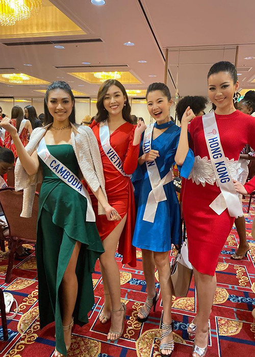 Đại diện Việt Nam vẫn có những lần ghi điểm về phong cách.