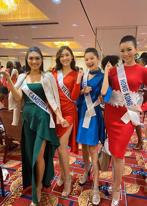 Đại diện Việt Nam vẫn có những lần ghi điểm về phong cách.