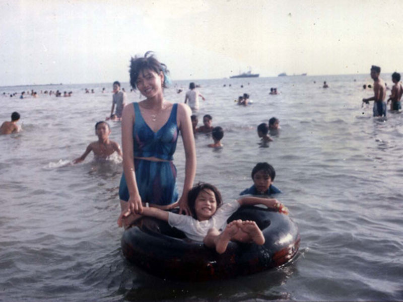 Nhật Kim Anh bộc lộ năng khiếu nghệ thuật ngay từ khi còn nhỏ.