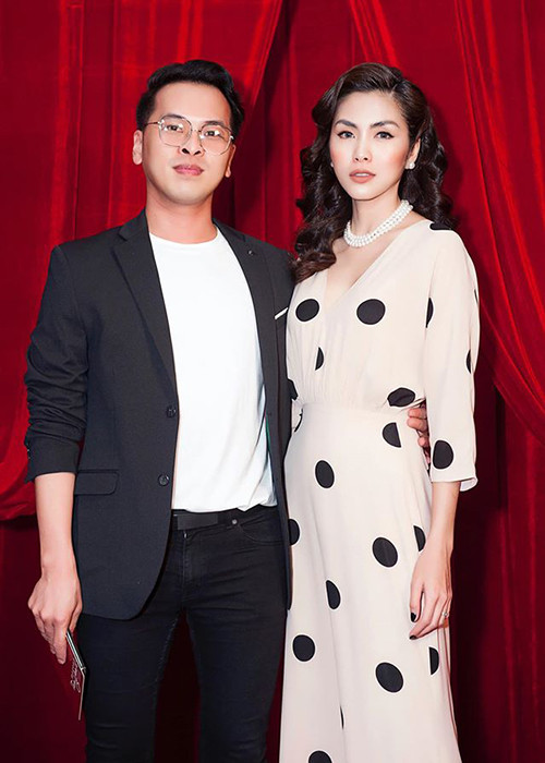 Stylist, cựu người mẫu Quang Tuyến vừa chia sẻ câu chuyện Tăng Thanh Hà có vóc dáng mảnh mai.