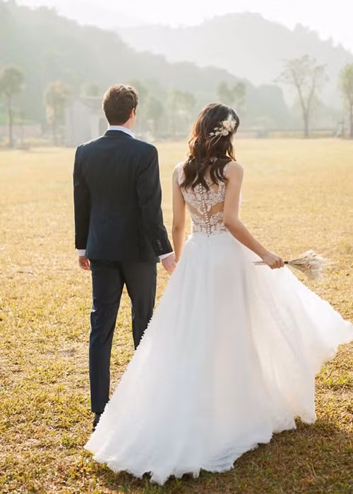 Suốt quá trình chụp, ê-kíp lựa chọn kỹ lưỡng về những nơi mà Hoàng Oanh và chồng thích.