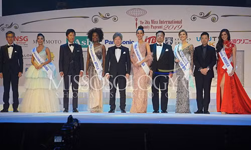 Giải hoa hậu quốc tế châu Phi, Mỹ, Á, Âu và Đại dương lần lượt thuộc về đại diện Liberia, Peru, Thái Lan, Hà Lan và Hawaii.