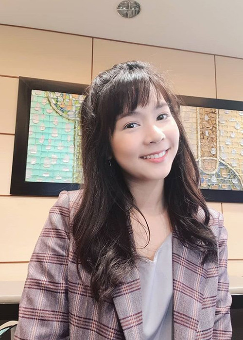 Nhan sắc đời thường ngọt ngào của mỹ nhân Thái Lan đốn tim người hâm mộ.