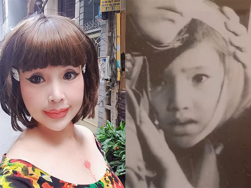 “Em be Ha Noi” Lan Huong khoe anh hoi be, phu nhan bom moi nang mui-Hinh-2