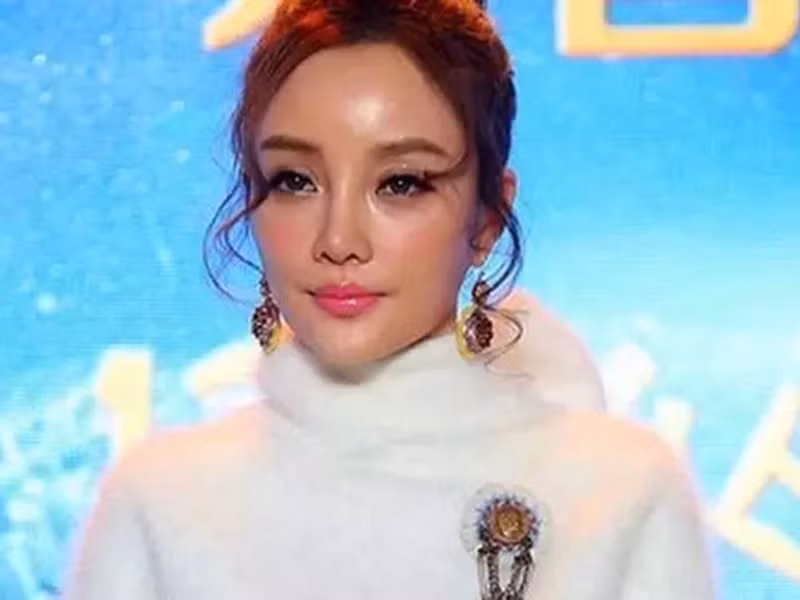 Không ít lần, Lý Tiểu Lộ xuất hiện với gương mặt cứng đơ, không biểu cảm như tượng sáp.