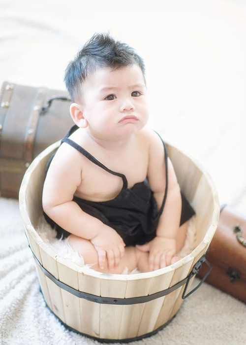 Con trai của Ngọc Lan và Thanh Bình tên Louis, chào đời ở Mỹ vào tháng 2/2017.