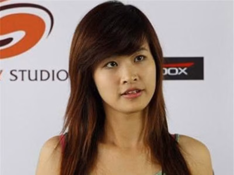 Đông Nhi xinh đẹp, trẻ trung khi tham gia cuộc thi Thần tượng âm nhạc 2007. Ảnh: Sao vui