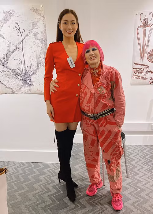 Thùy Linh là đại diện duy nhất của Đông Nam Á có mặt trong top 10 phần thi Top Model.