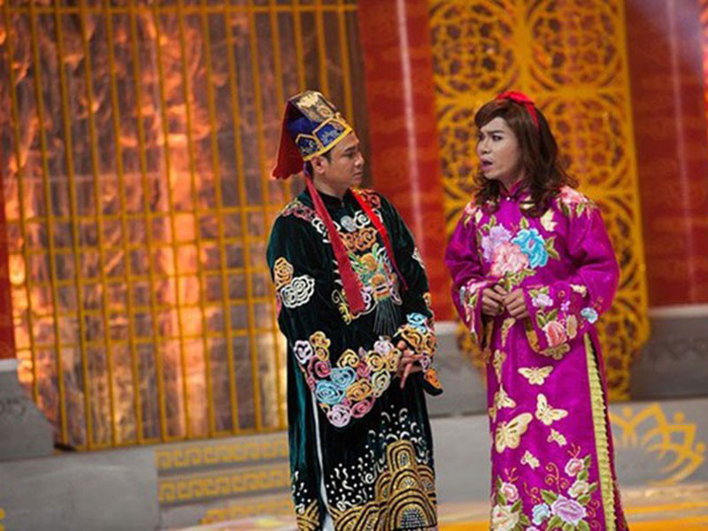 Khán giả ấn tượng với nhân vật của Công Lý không chỉ bởi tạo hình mà còn bởi các phát ngôn bá đạo.