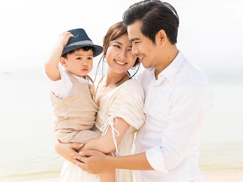 Ngọc Lan chia sẻ thêm cô nhận quyền nuôi con nhưng Thanh Bình có thể thăm con bất cứ lúc nào khi có thời gian.