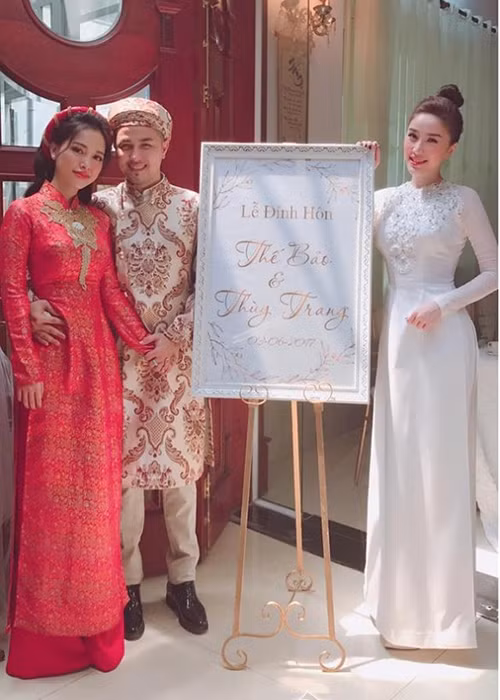 Bảo Thy còn được chị dâu quý mến.