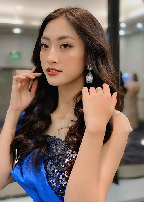 Ngoài thành tích top 40 phần thi Top Model, Hoa hậu Lương Thùy Linh còn khoe gặp gỡ đương kim Hoa hậu Thế giới Vanessa Ponce.