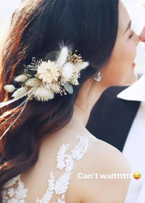 Đám cưới của Hoàng Oanh sẽ diễn ra vào ngày 1/12 tại TP HCM. Nữ MC chia sẻ, cô chỉ mời 200 khách. Ảnh: FBNV