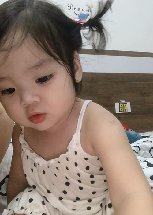 Cách đây không lâu, vợ Hoài Lâm khoe loạt ảnh đáng yêu của bé Cún Cún.