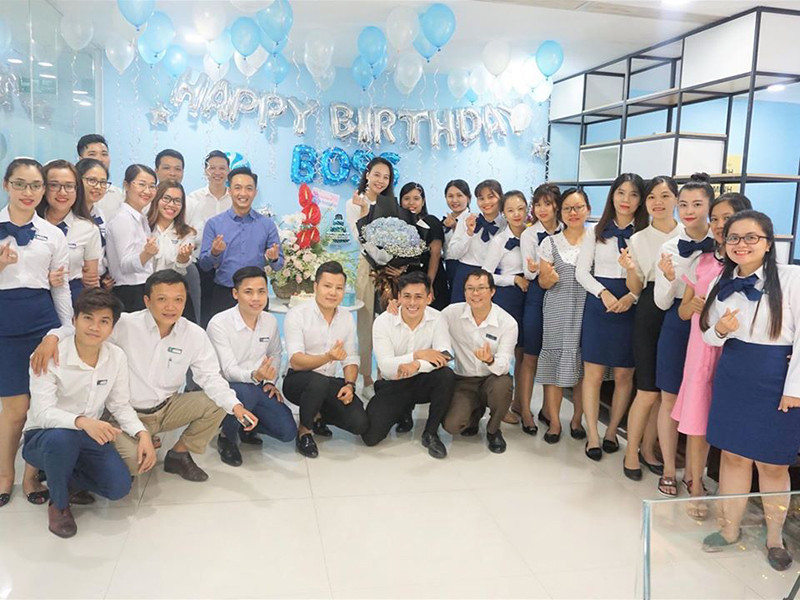 Từ khi gắn bó, Cường Đô la luôn có mặt trong tiệc sinh nhật của Đàm Thu Trang.