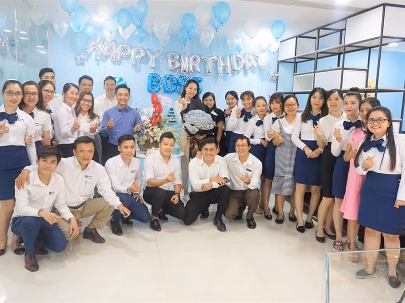 Từ khi gắn bó, Cường Đô la luôn có mặt trong tiệc sinh nhật của Đàm Thu Trang.