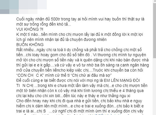 Bi stylist tiet lo chuyen vay tien giai quyet vu ly hon, Ngoc Lan noi gi?-Hinh-2