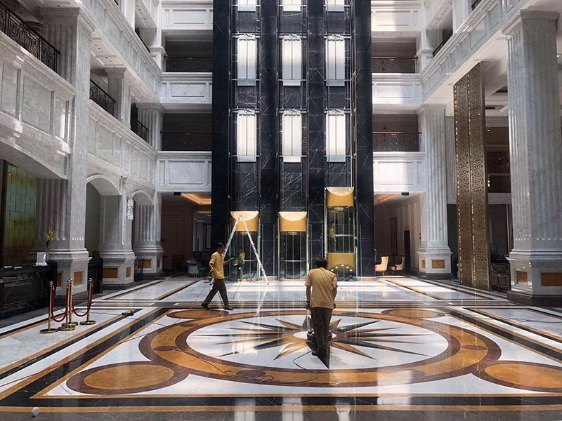 Hình ảnh về không gian đám cưới nhận được sự quan tâm của đông đảo khán giả. Ảnh: Infonet