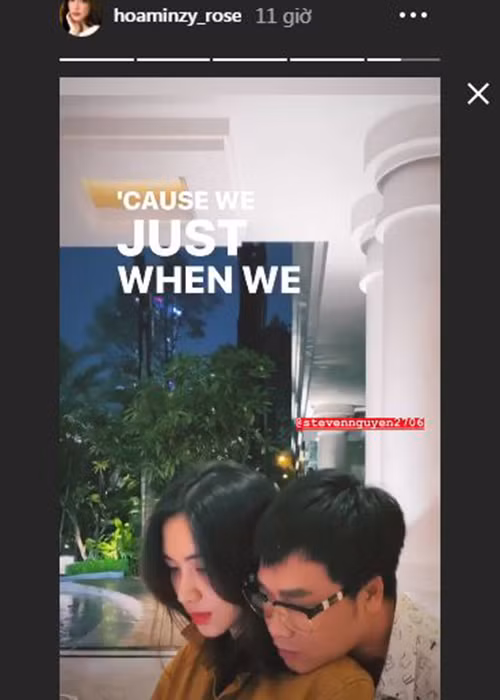 Hoa Minzy lo dien giua tin don sinh con cho ban trai thieu gia