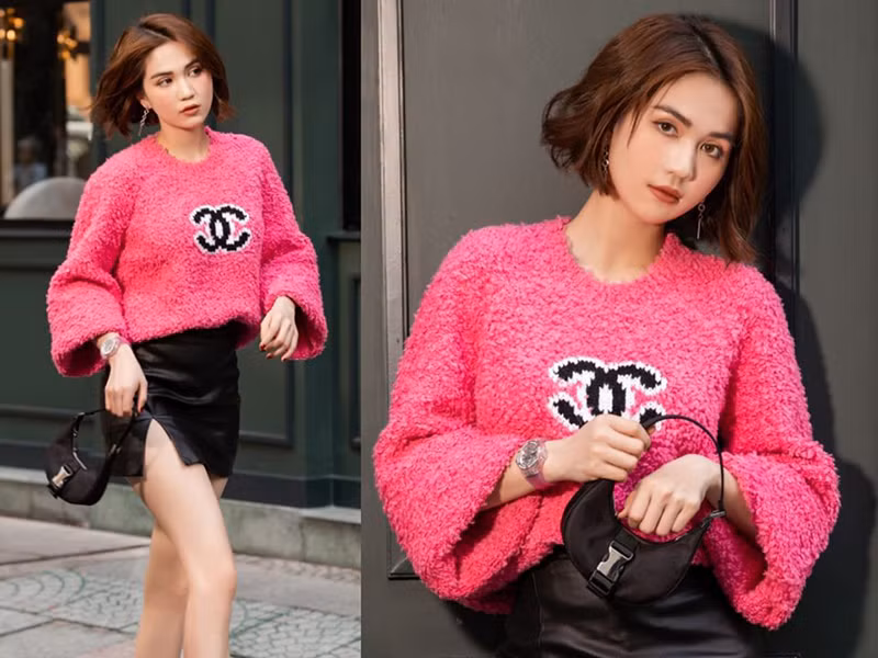 Gần đây, đăng lại triết lý: “Nhan sắc quyết định tất cả, ngôn tình chỉ đến với cô gái có nhan sắc”, cô một lần nữa bị chê “chân dài não ngắn”.